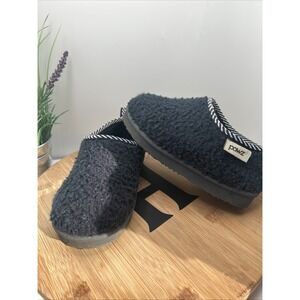 Pawz Navy Blue Inside Outside Slippers Size 9-10 Childs Clogs Slip On.